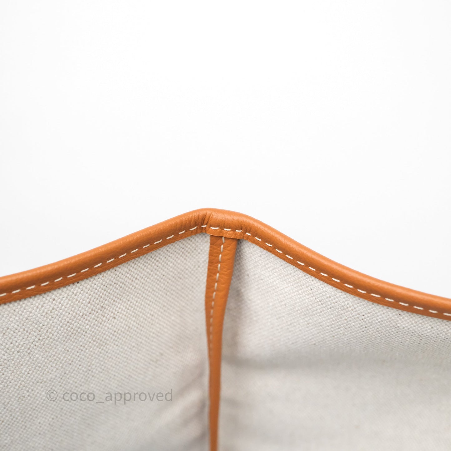 Goyard St Louis Tote GM Tan Black