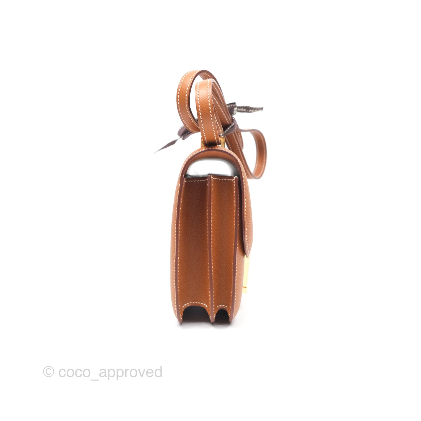 Hermès Constance Mini 18 Gold Epsom Gold Hardware