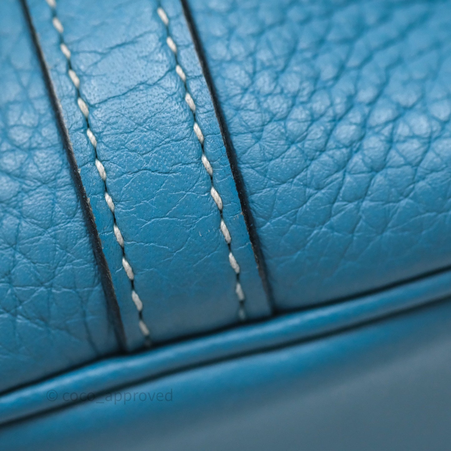 Hermès Picotin 18 Blue Jean 75 Clemence Palladium Hardware
