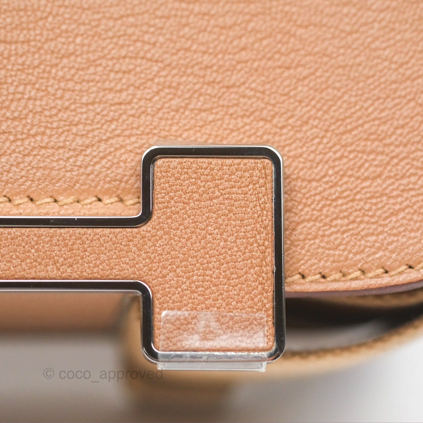 Hermès Geta Bag Chai 0M Quebracho 2J Palladium Hardware