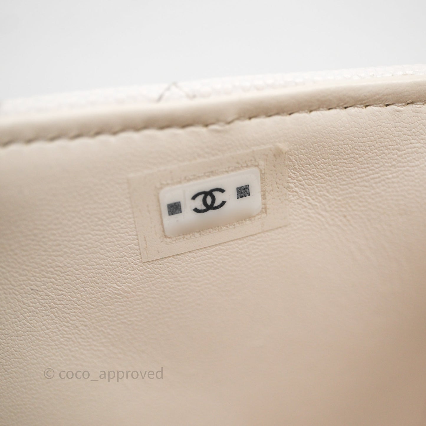 Chanel Small Coco Lady Quilted Flap Bag With Top Handle White Calfskin Gold Hardware