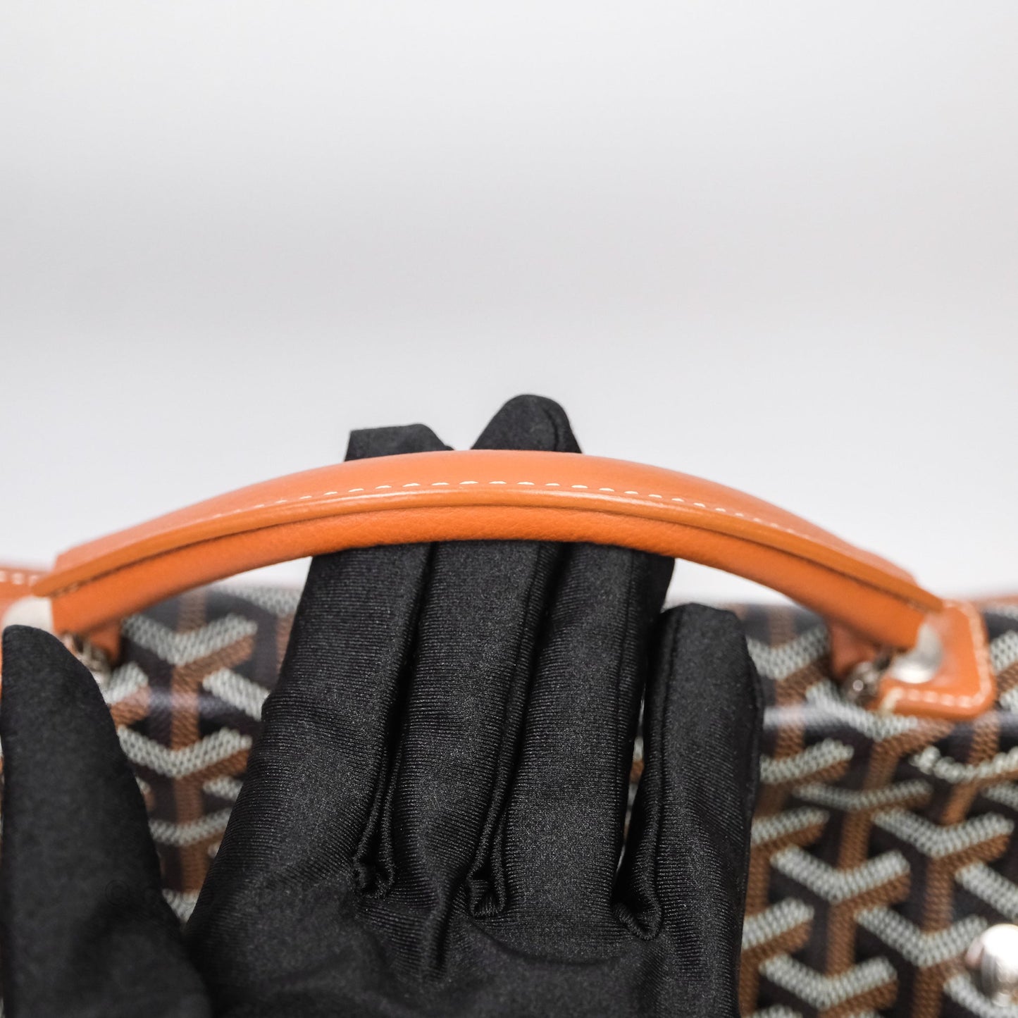Goyard Saint Léger Backpack Black/ Tan