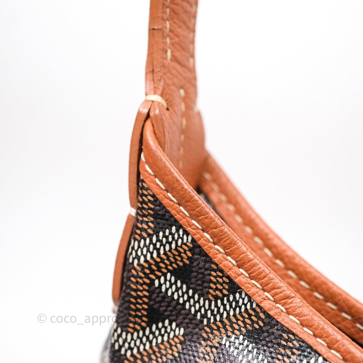Goyard Bohème Hobo Bag Black & Tan