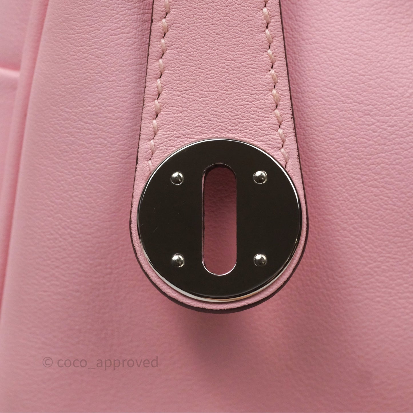 Hermes Lindy 26 Rose Sakura Pink 3Q Swift Palladium Hardware