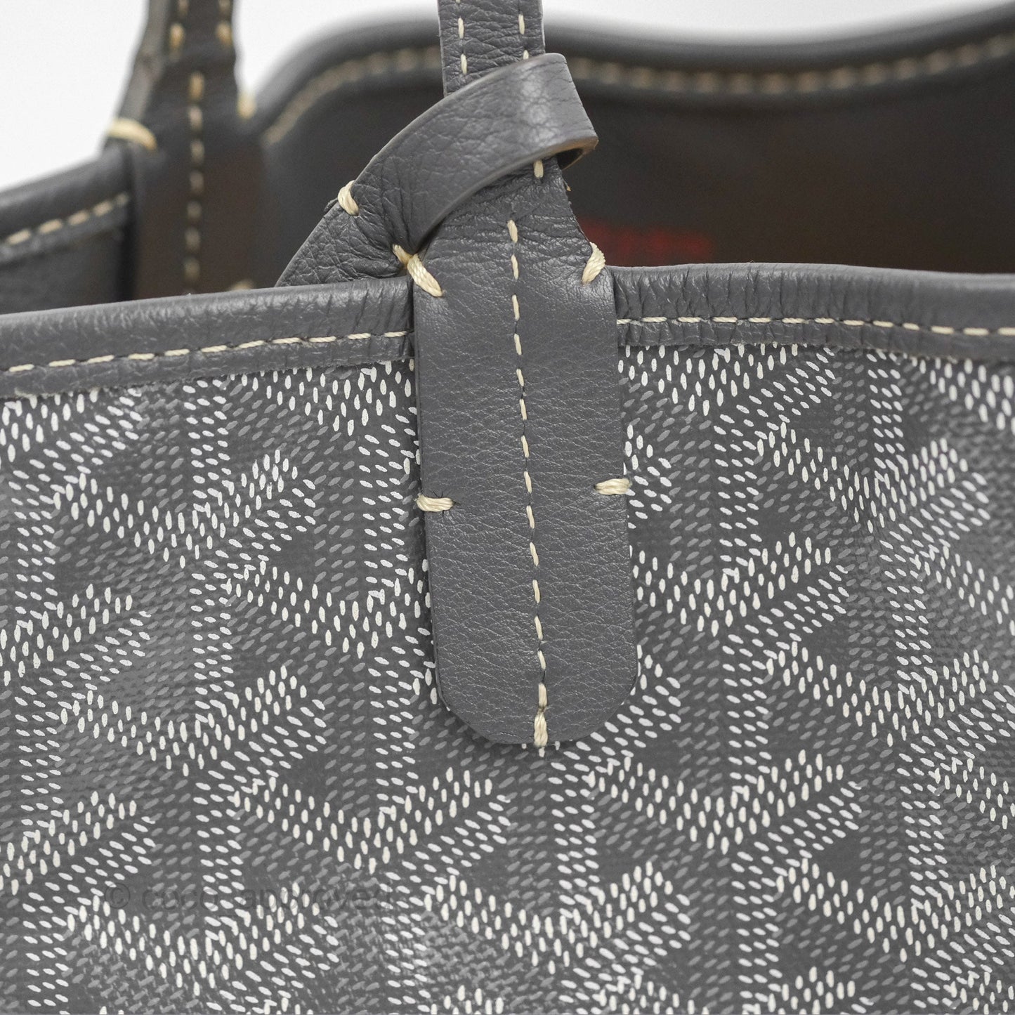 Goyard Anjou Mini Bag Goyardine Canvas Grey