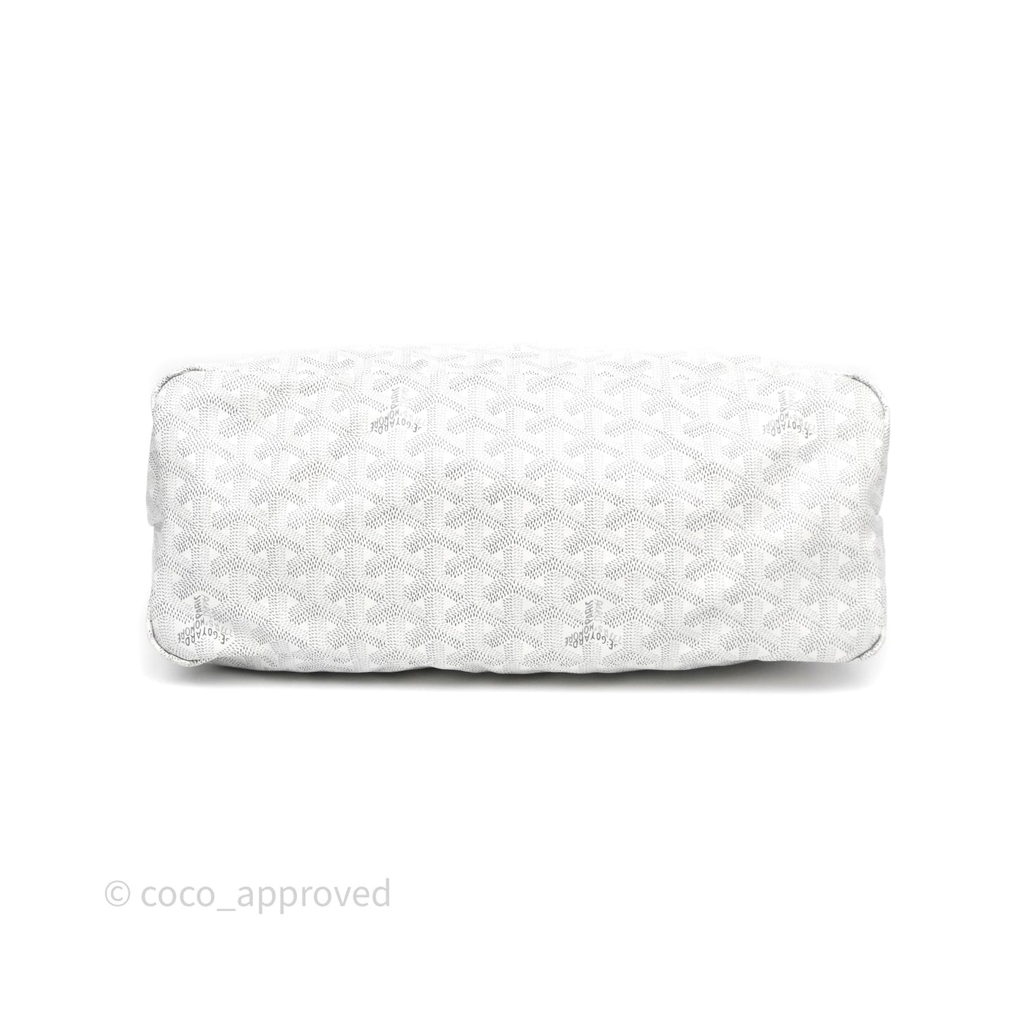 Goyard Bohème Hobo Bag PM White Goyardine Canvas