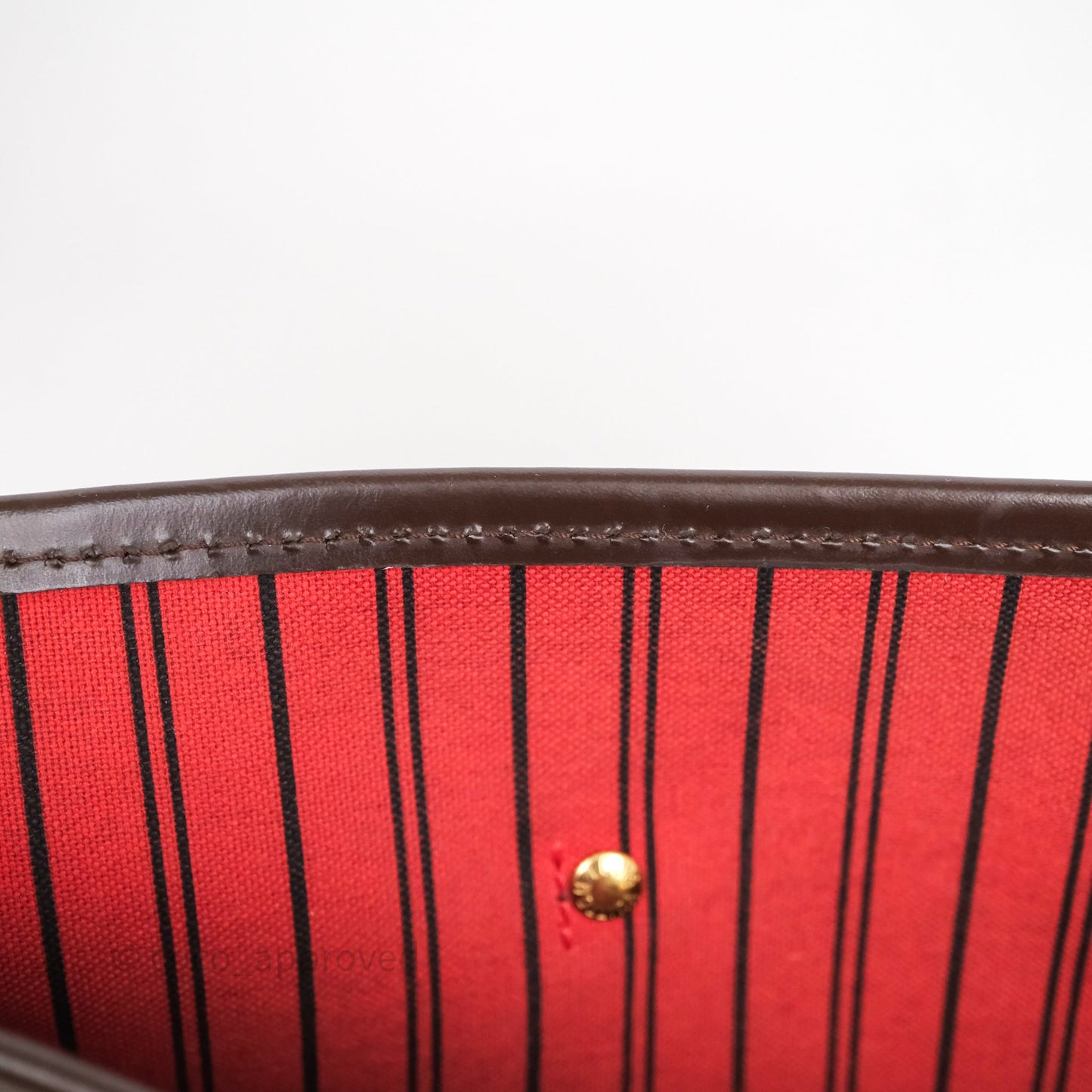 Louis Vuitton Neverfull MM Tote Bag Damier Ebene Canvas