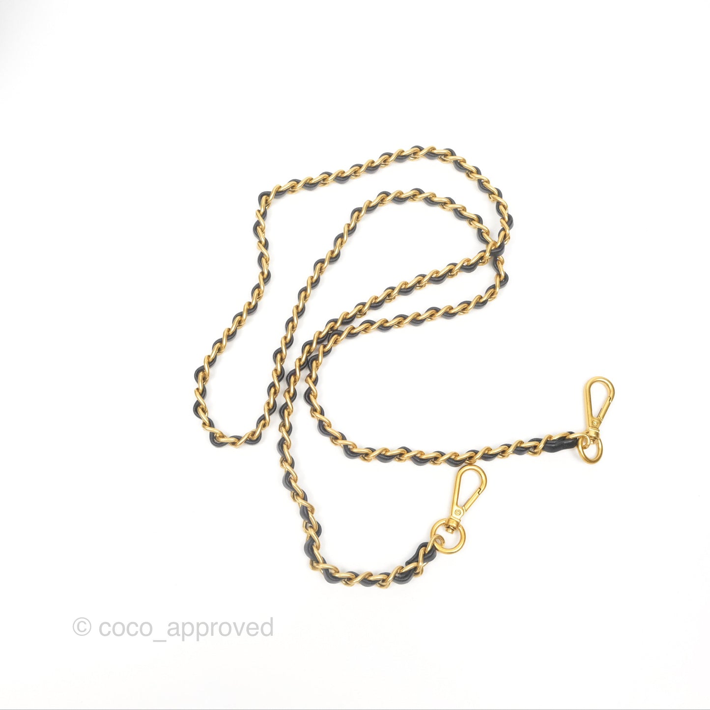 Chanel Vintage Vanity Case Black Caviar Gold Hardware