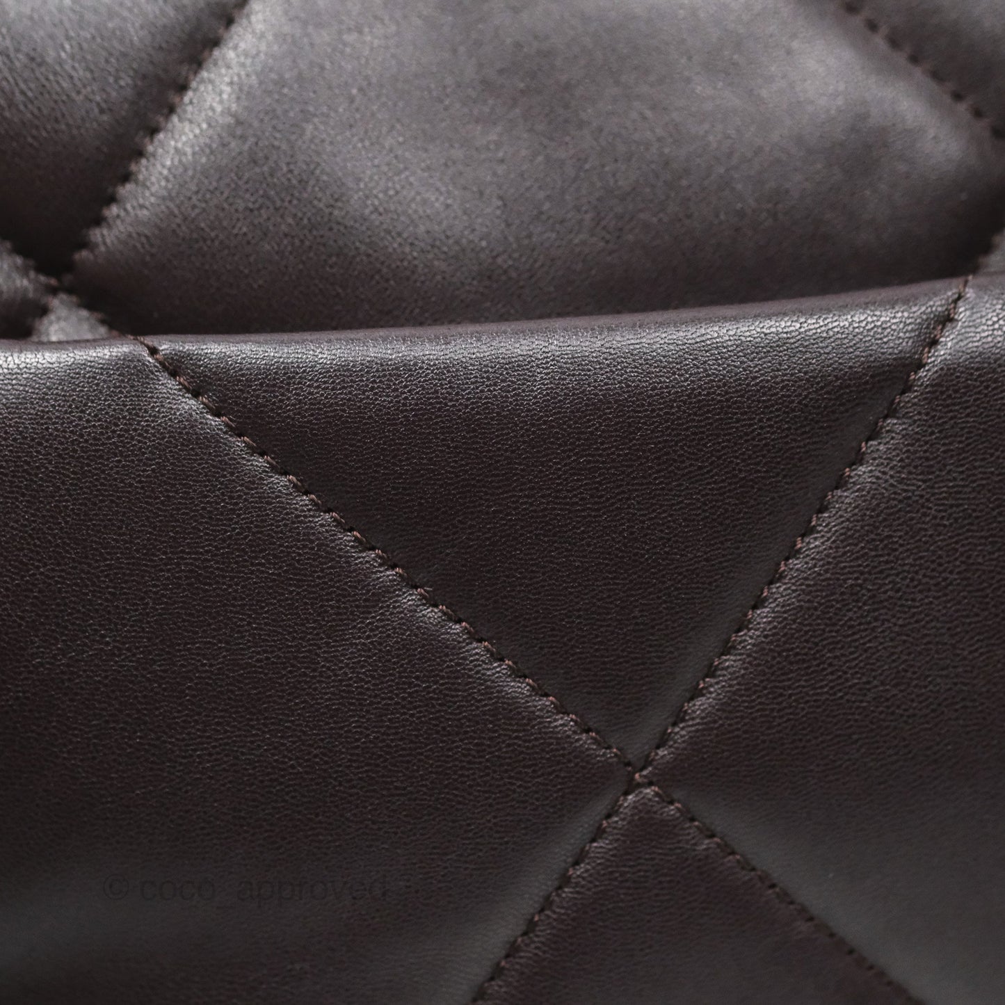 Chanel 19 Medium Dark Brown Mixed Hardware