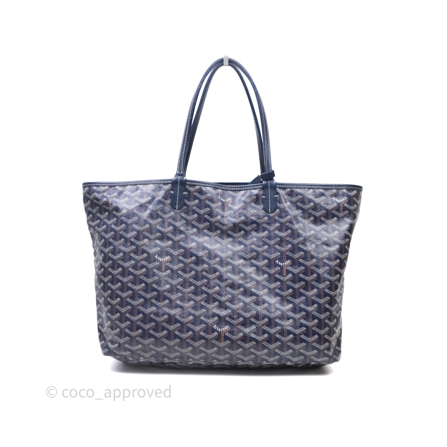 Goyard St Louis Tote PM Navy