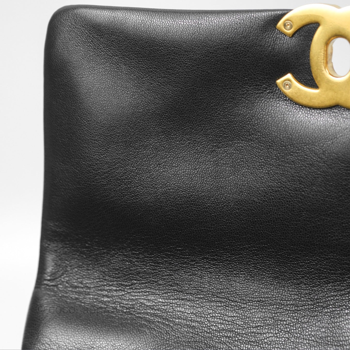 Chanel 19 Small Black Goatskin Mixed Hardware