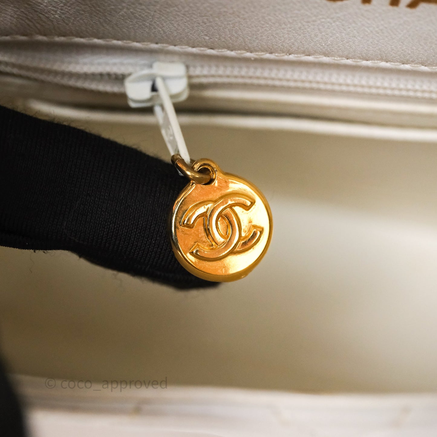 Chanel Vintage Mini Bijoux Chain Flap Bag White Gold Hardware