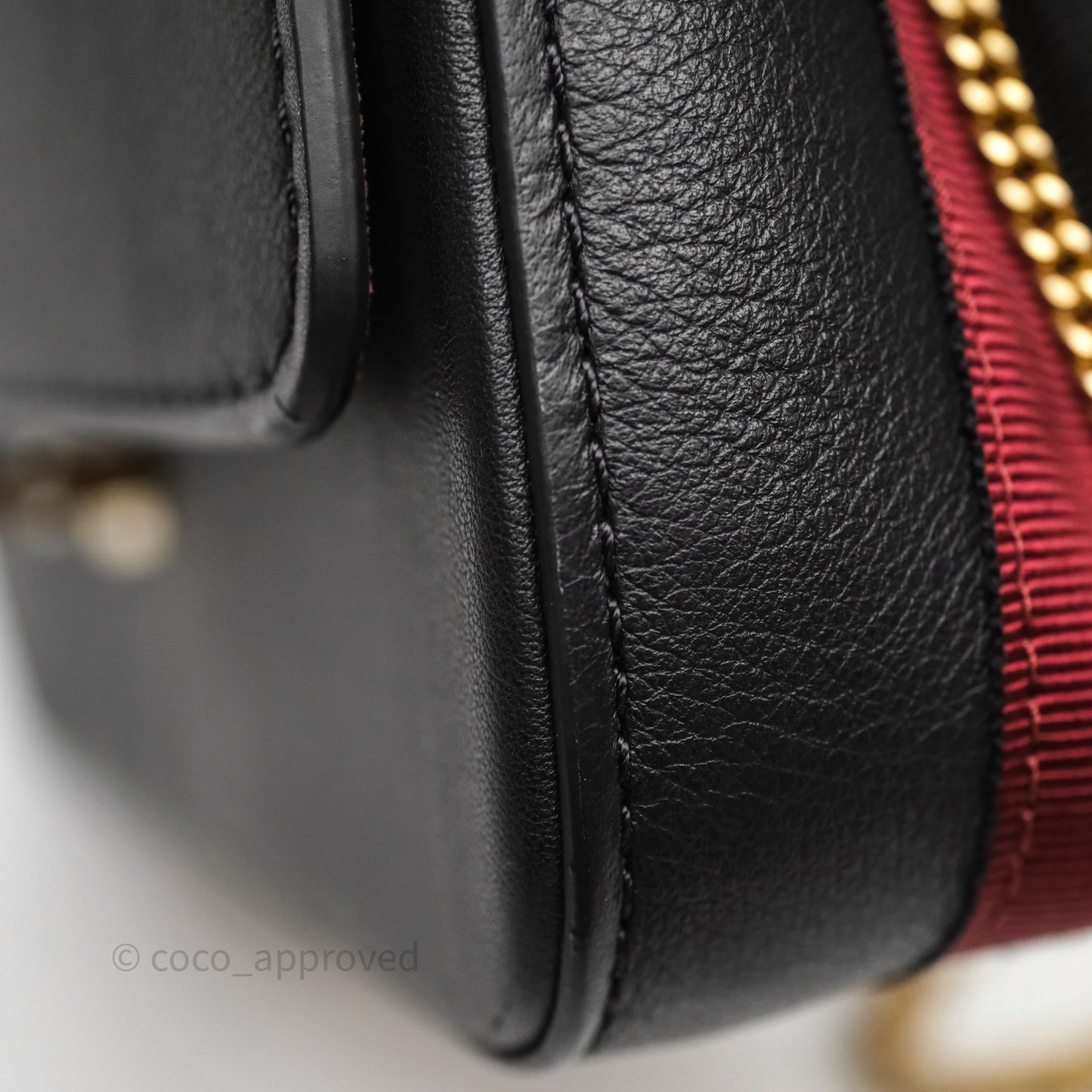 Chanel Paris-Hamburg Charm Nude Reissue 2.55 Medallion Flap 226 Black Calfskin