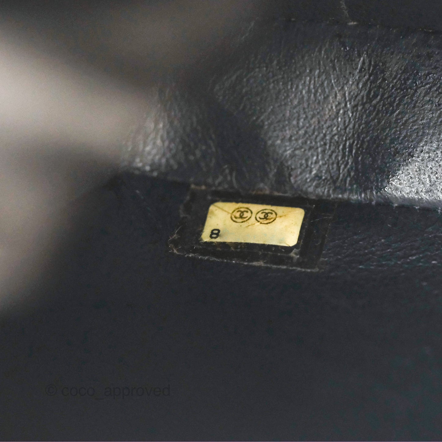 Chanel East West Chocolate Bar Flap Bag Grey Blue Tweed 24K Gold Hardware