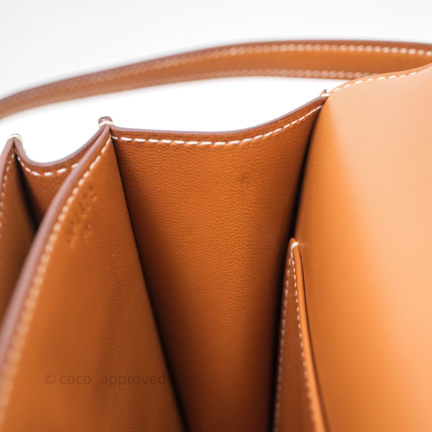 Hermès Constance Mini Smooth Barenia Leather Gold Hardware