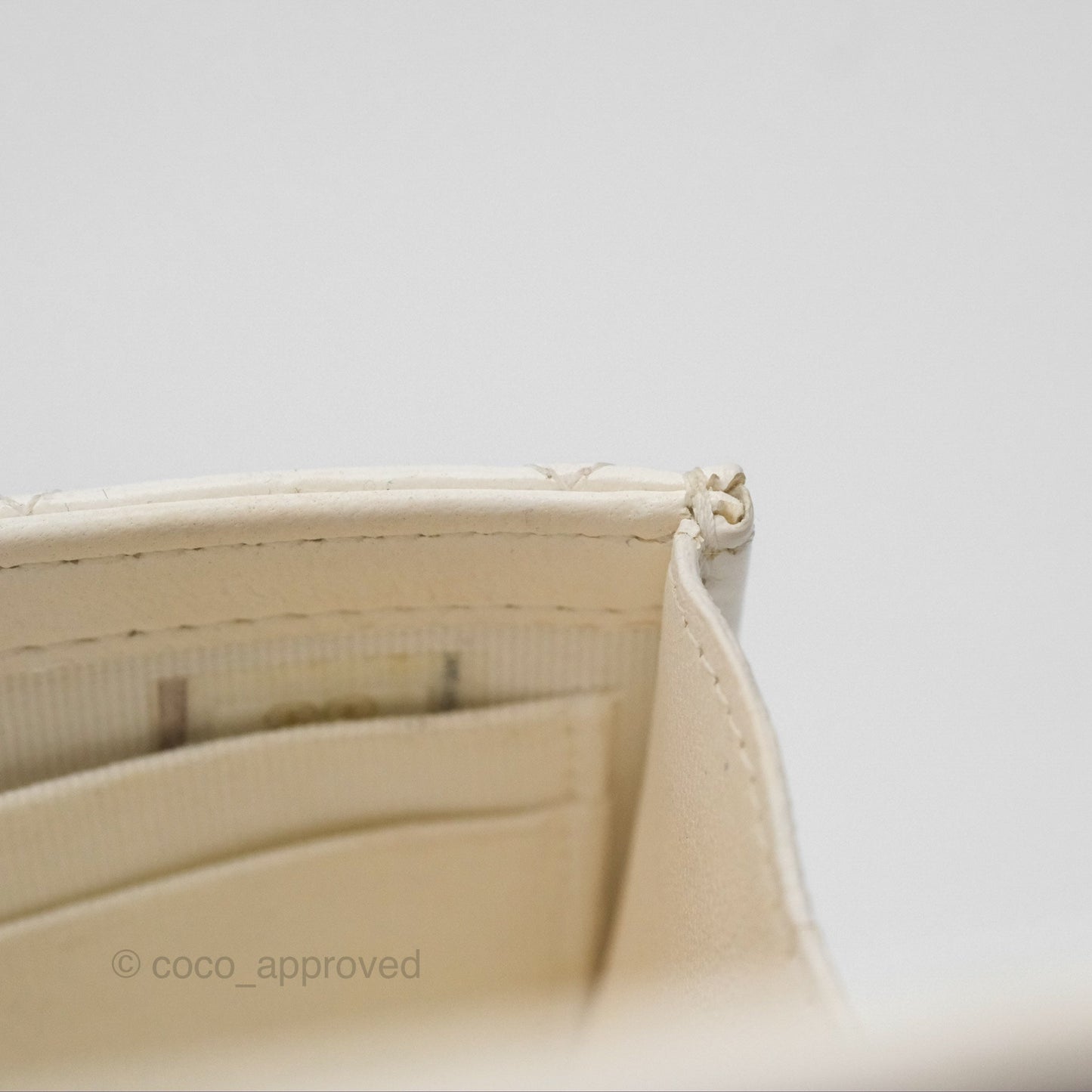 Chanel Mini Quilted Trendy CC Clutch With Chain White Lambskin Rose Gold Hardware