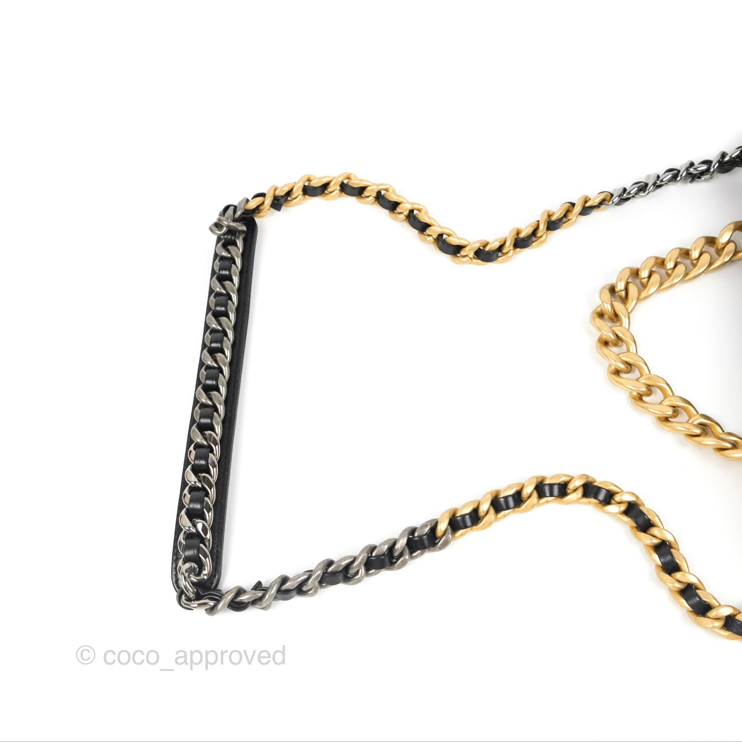 Chanel 19 Medium Black Goatskin Mixed Hardware