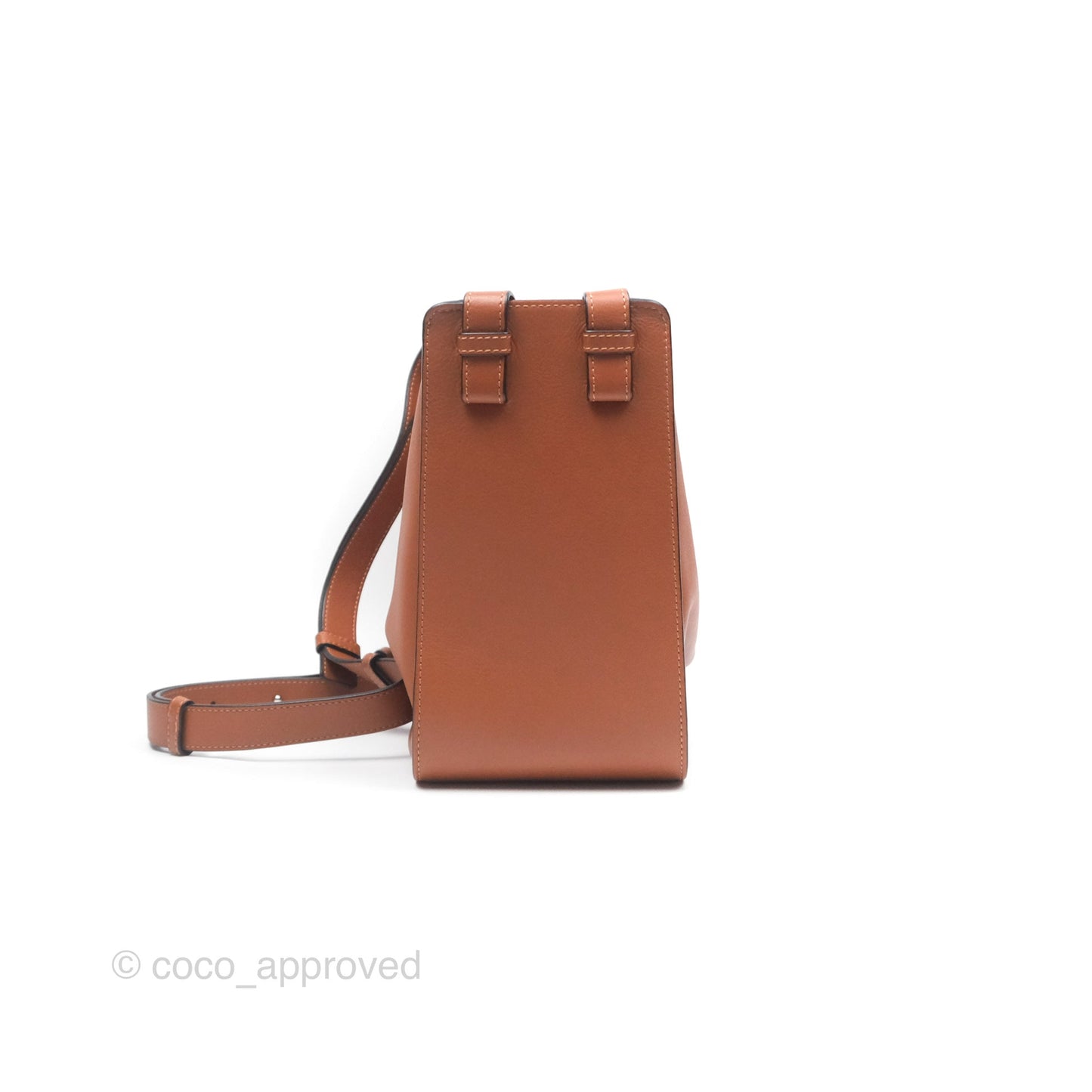 Loewe Hammock Small Shoulder Bag Tan
