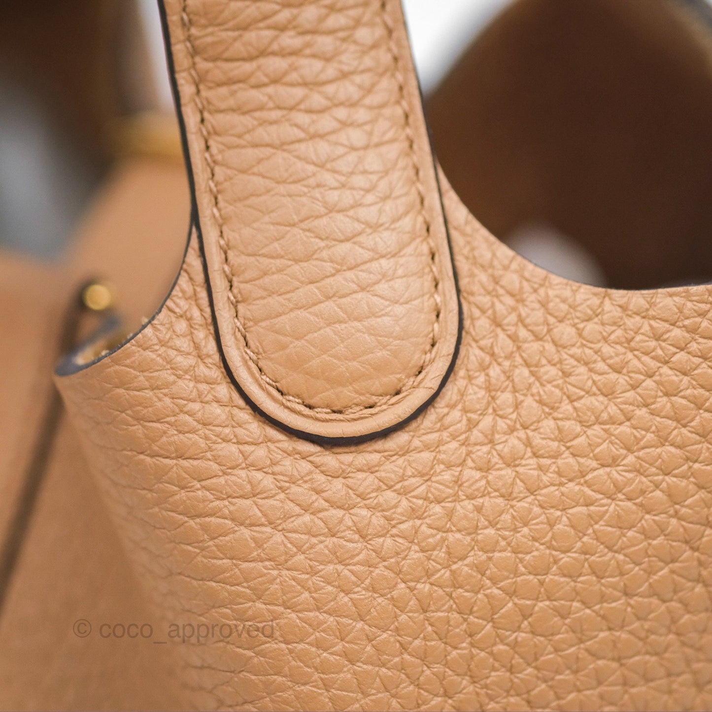 Hermès Picotin Lock 18 Chai 0M Taurillon Clemence Gold Hardware