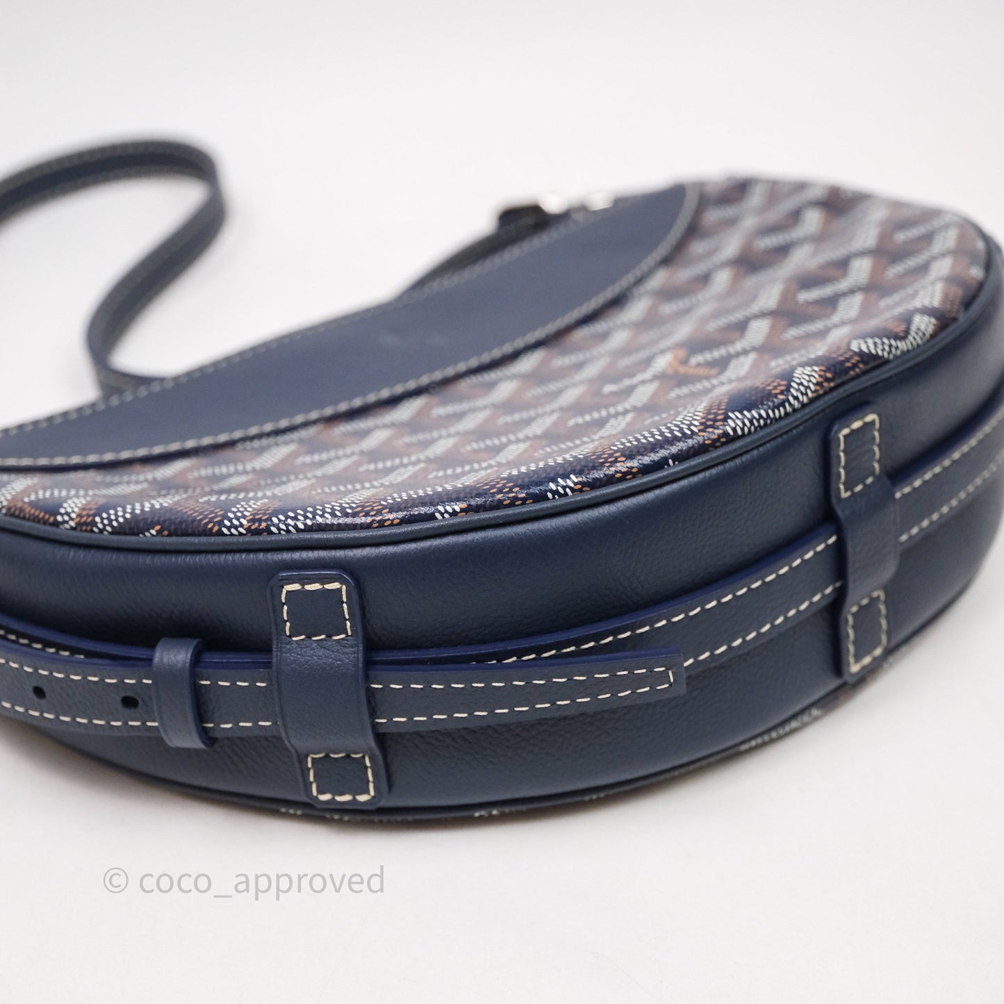Goyard Hirondelle Bag Navy Blue