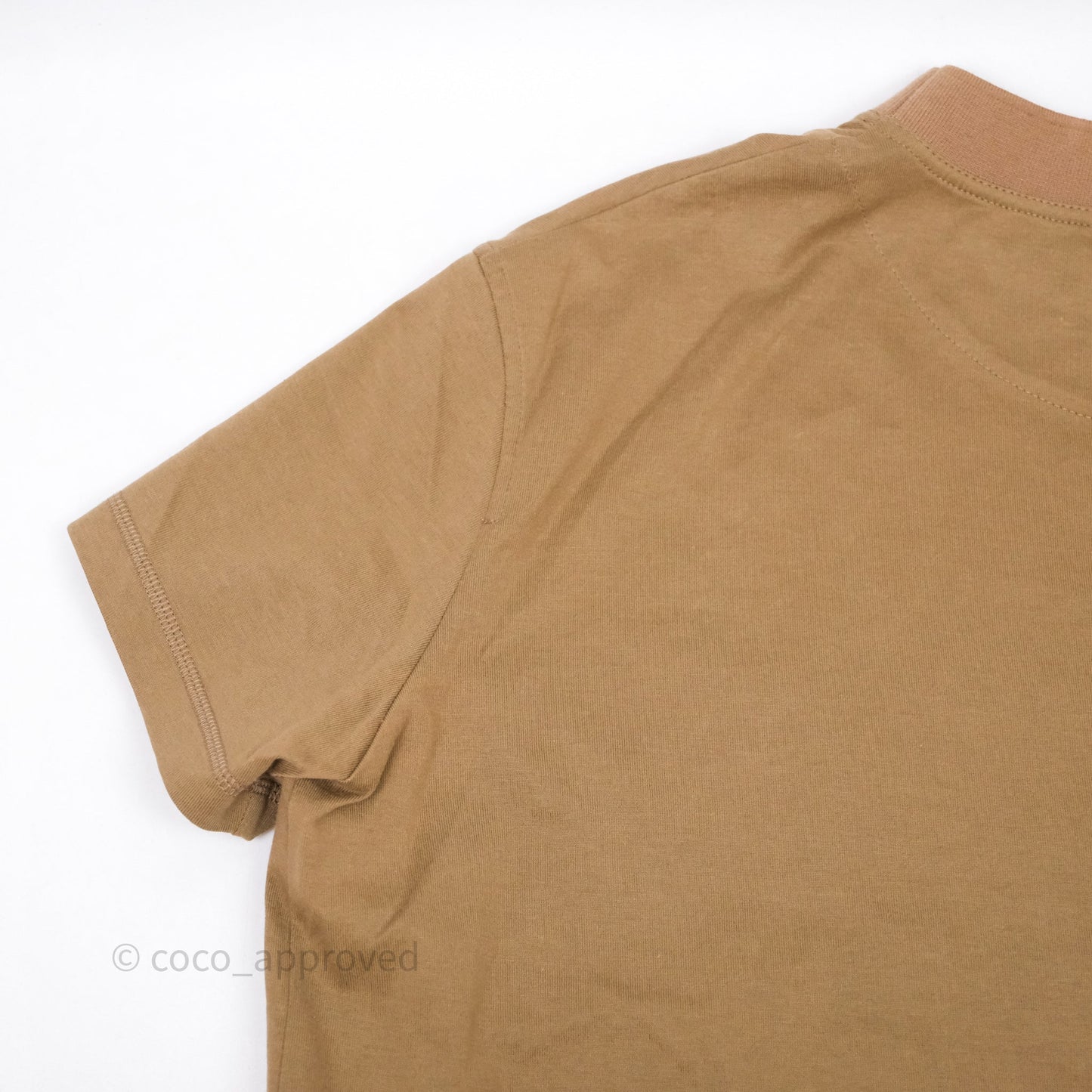 Hermès La Promenade du Matin T-shirt Khaki Size 36