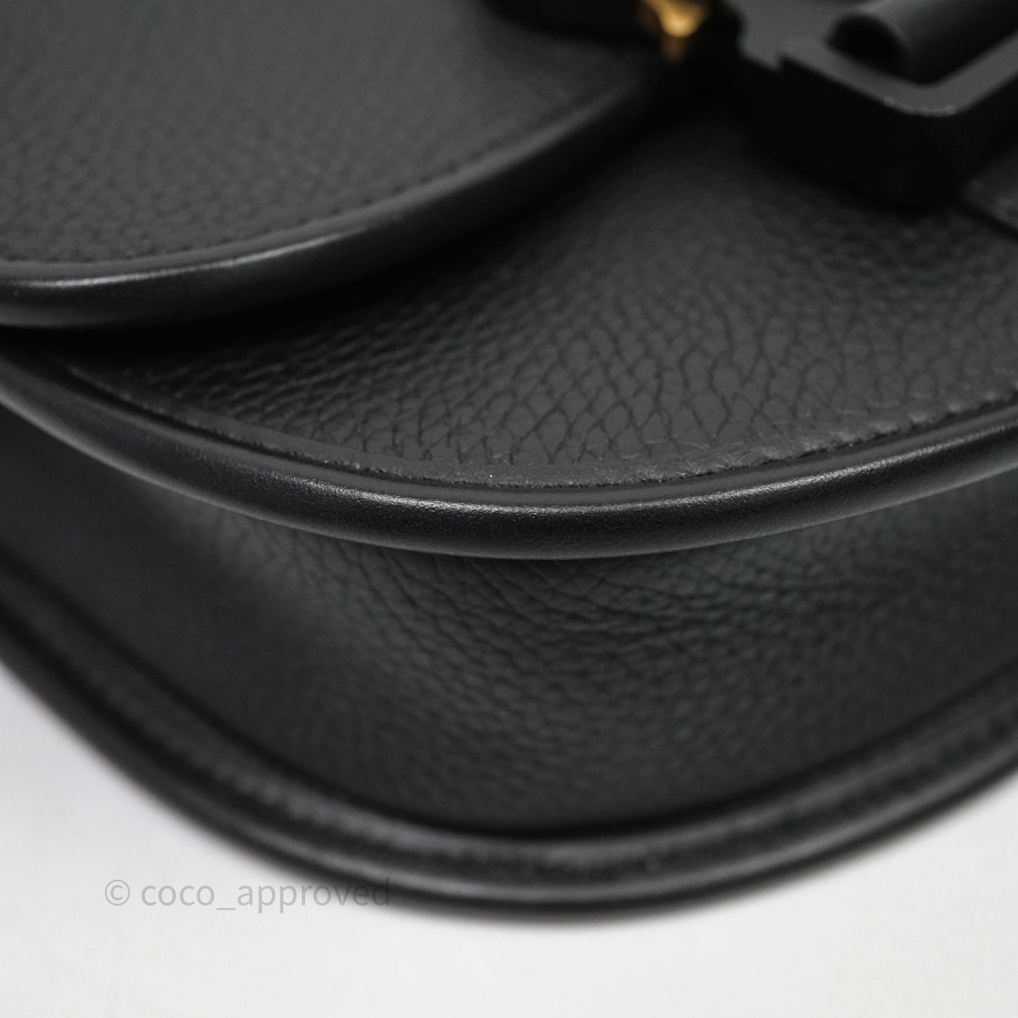 Dior Men's Mini Gallop Bag Black Grained Calfskin
