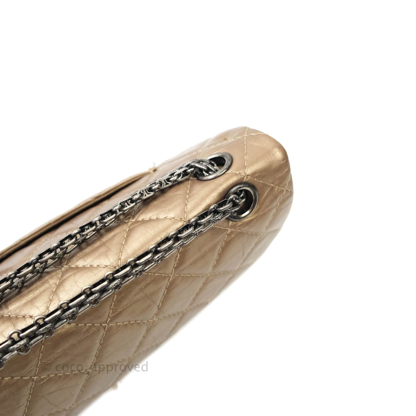 Chanel Reissue 226 Copper Calfskin Ruthenium Hardware