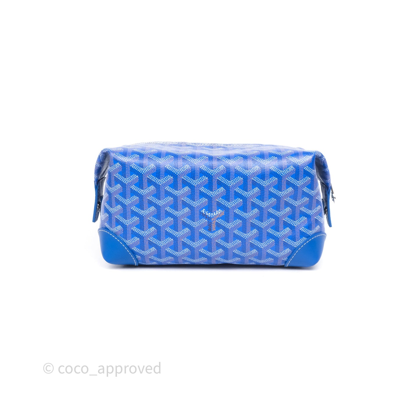 Goyard Bowling 25 Toiletry Bag Sky Blue