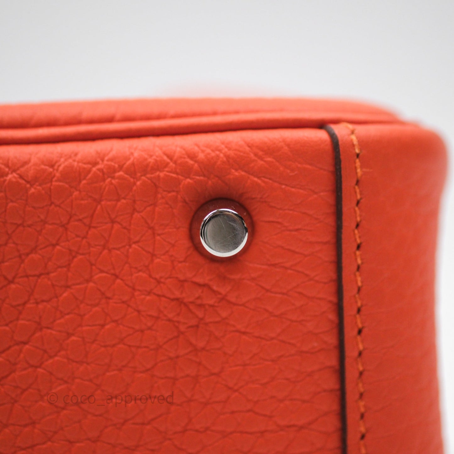 Hermès Mini Lindy 20 Clemence Palladium Hardware