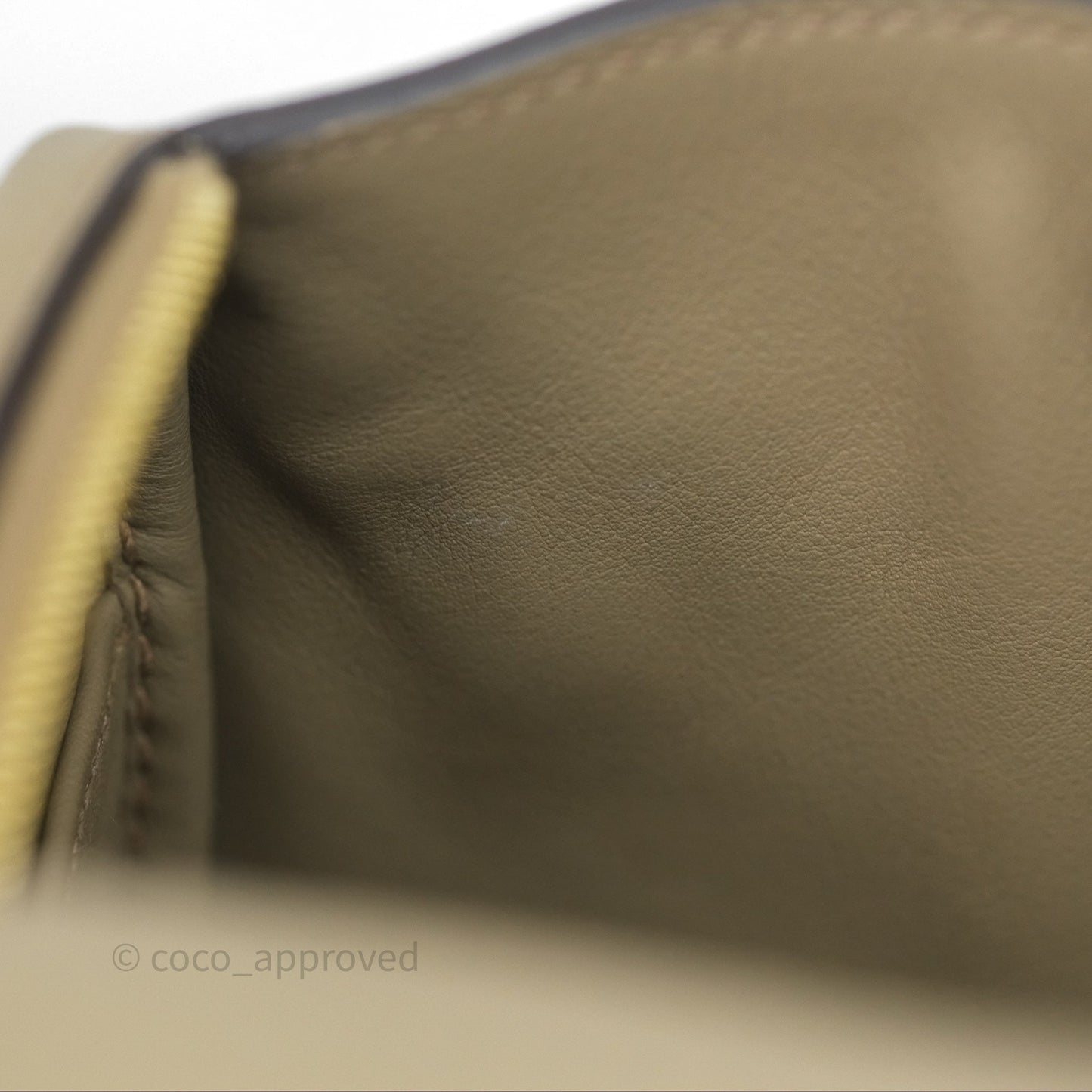 Hermès Mini Lindy 20 Beige Marfa 8Q Clemence Gold Hardware