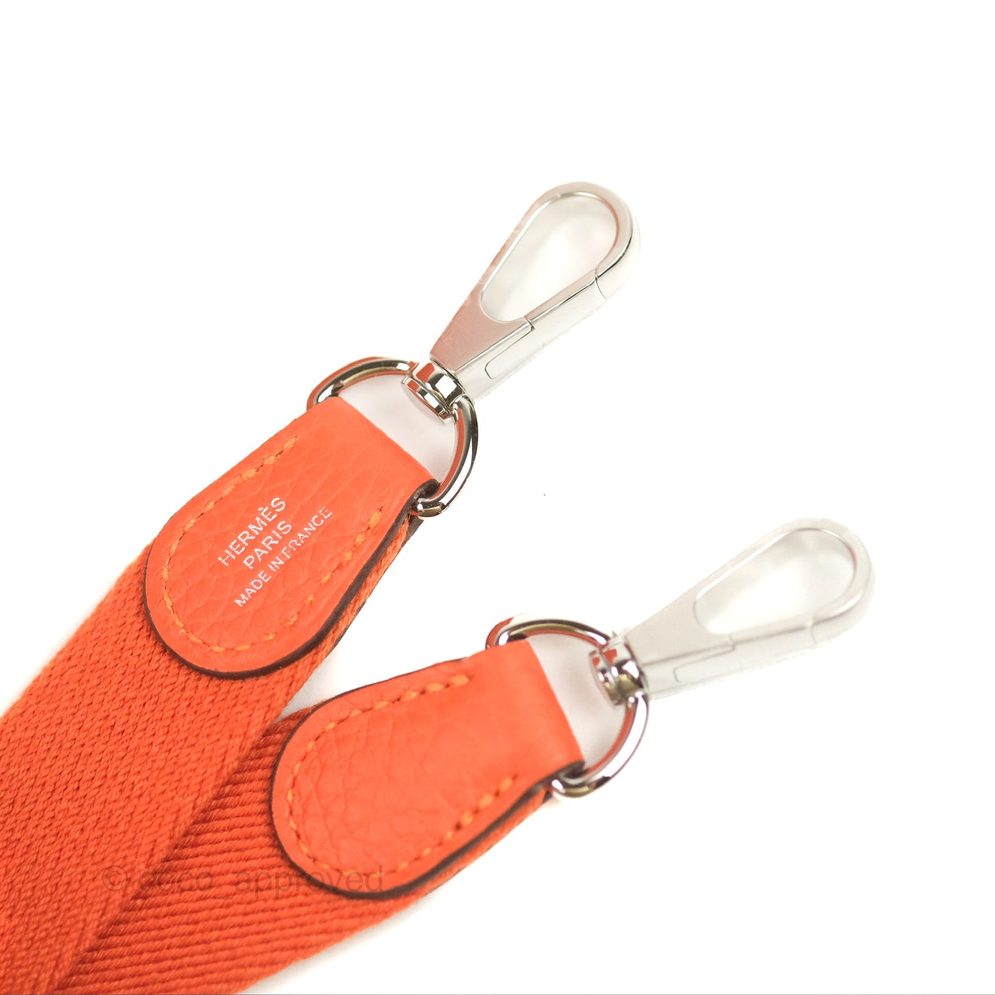 Hermès Mini Evelyne 16 Feu Clemence Palladium Hardware