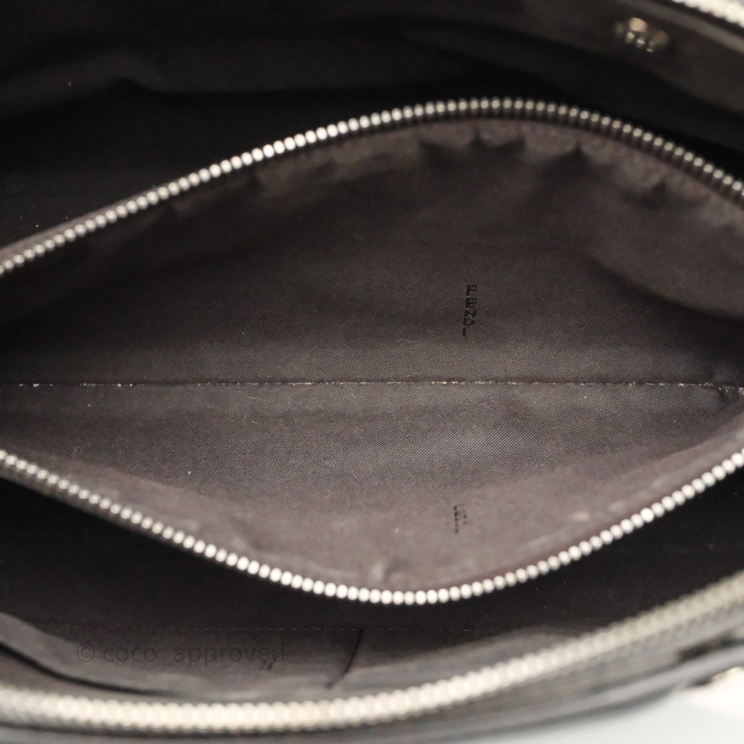 Fendi By The Way Medium Leather Satchel Dark Grey Bag