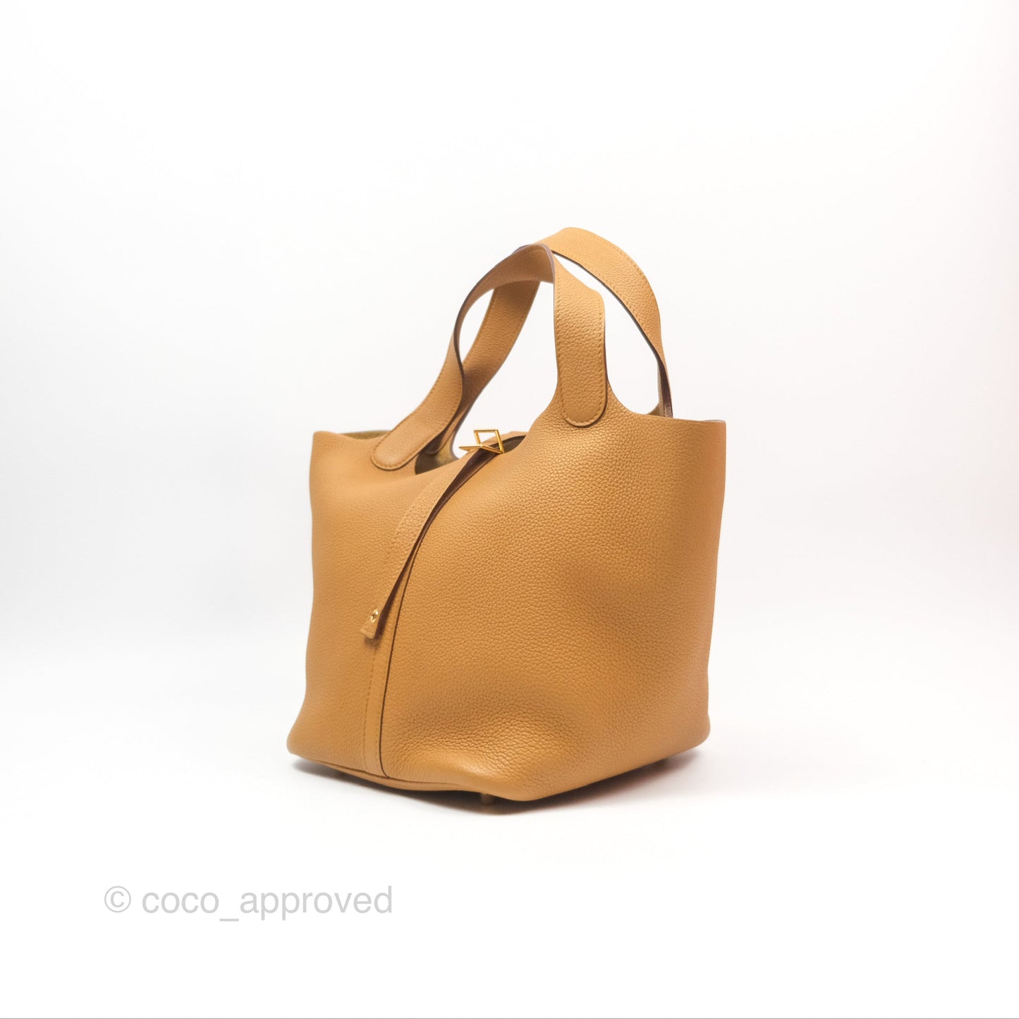 Hermès Picotin 22 Sesame 2S TM Gold Hardware