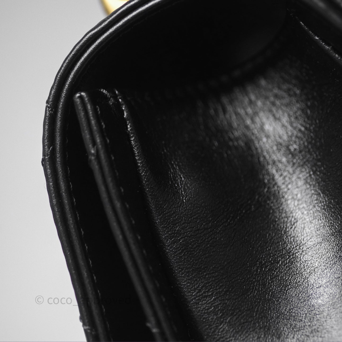Chanel Quilted Mini Perfect Fit Adjustable Black Calfskin Gold Hardware