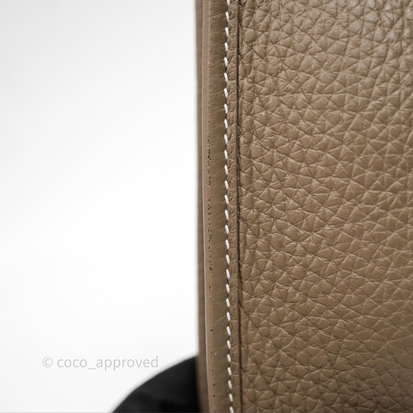 Hermès Mini Evelyne 16 Etoupe 18 Clemence Gold Hardware
