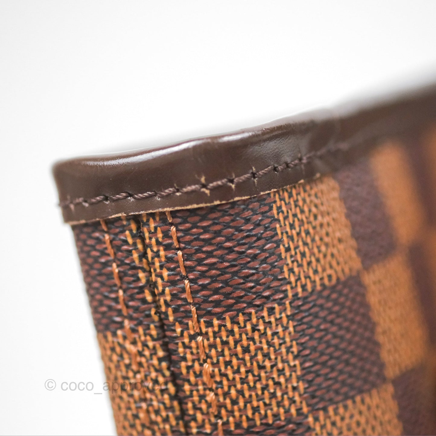 Louis Vuitton Neverfull MM Tote Bag Damier Ebene Canvas