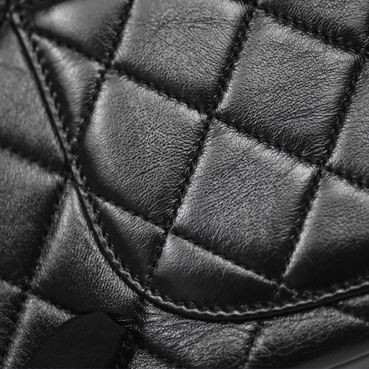 Chanel Quilted Flap Bag Black Lambskin Aged Gold Hardware 22P