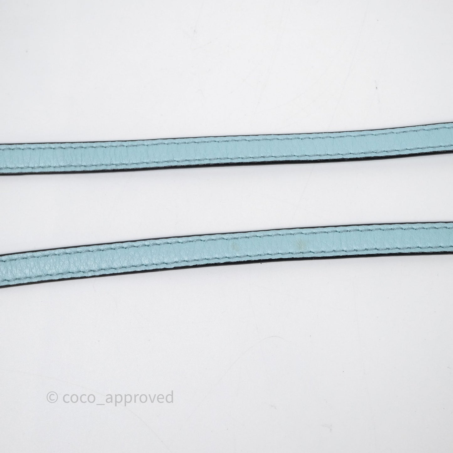 Loewe Mini Puzzle Bag Light Blue Calfskin Silver Hardware
