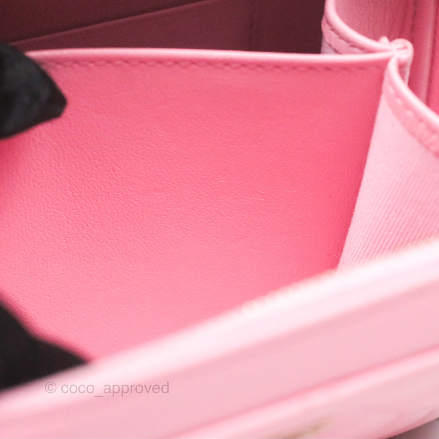 Chanel Camera Case Quilted Pink Lambskin Gold Hardware