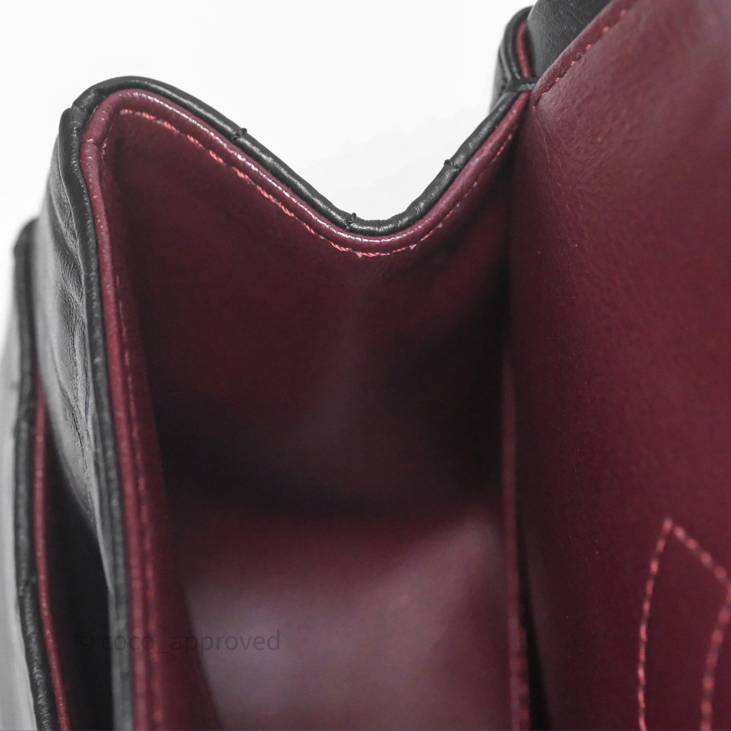 Chanel Reissue 225 Chevron Aged Calfskin So Black