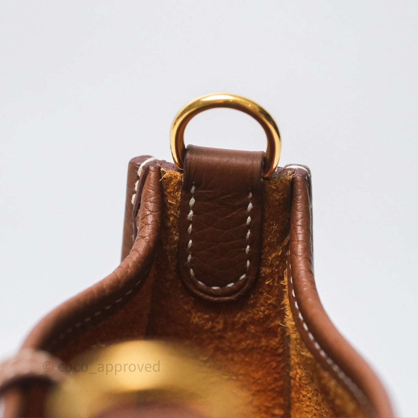 Hermès Mini Evelyne 16 Amazone Gold 37 Clemence Gold Hardware