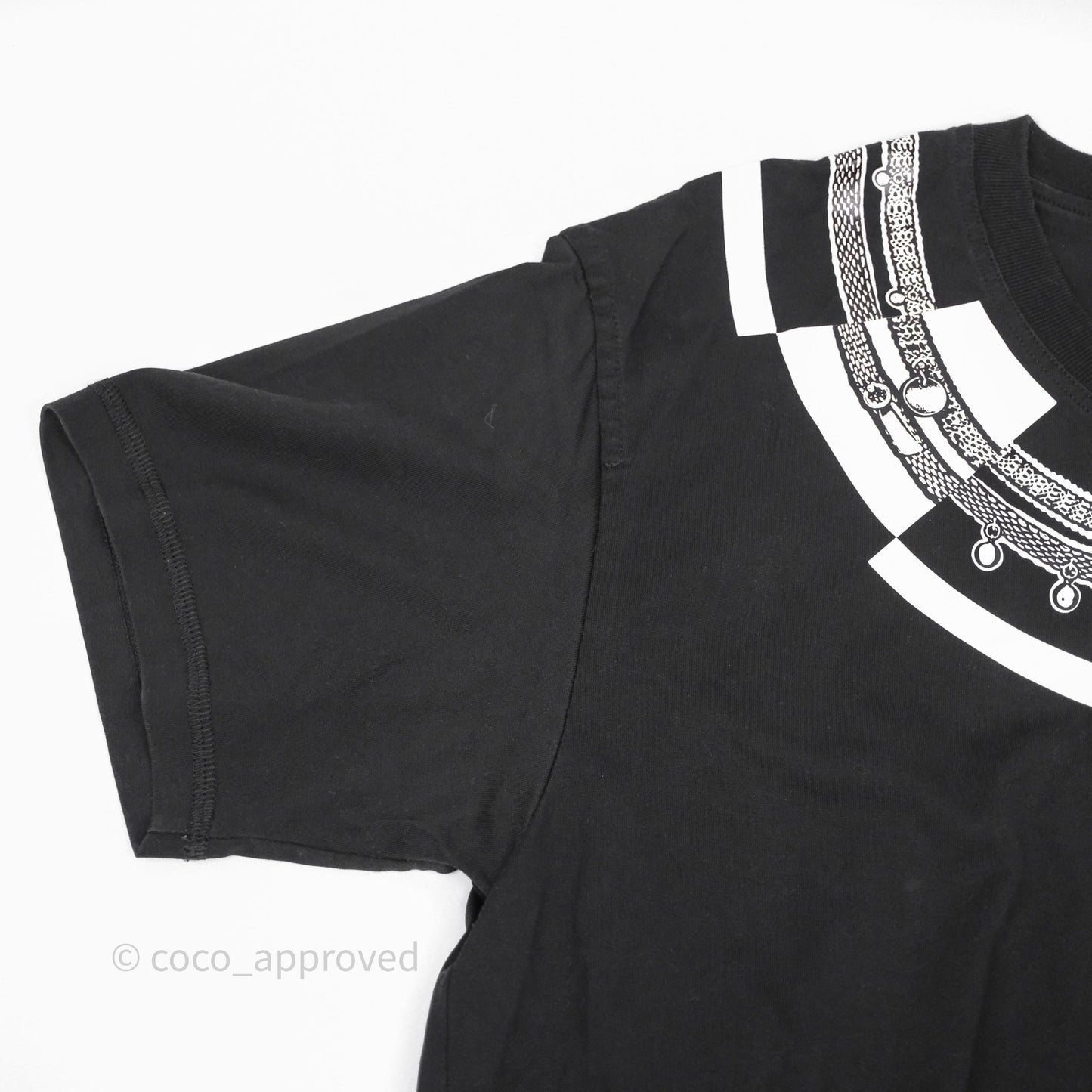 Hermès Le Tresor De Medor T-Shirt Black Size 36