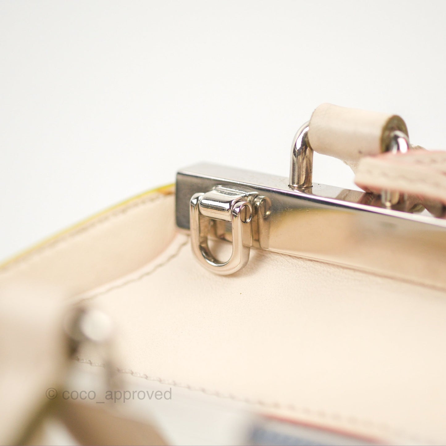 Fendi Petite 3Jours Bag Light Grey Calfskin