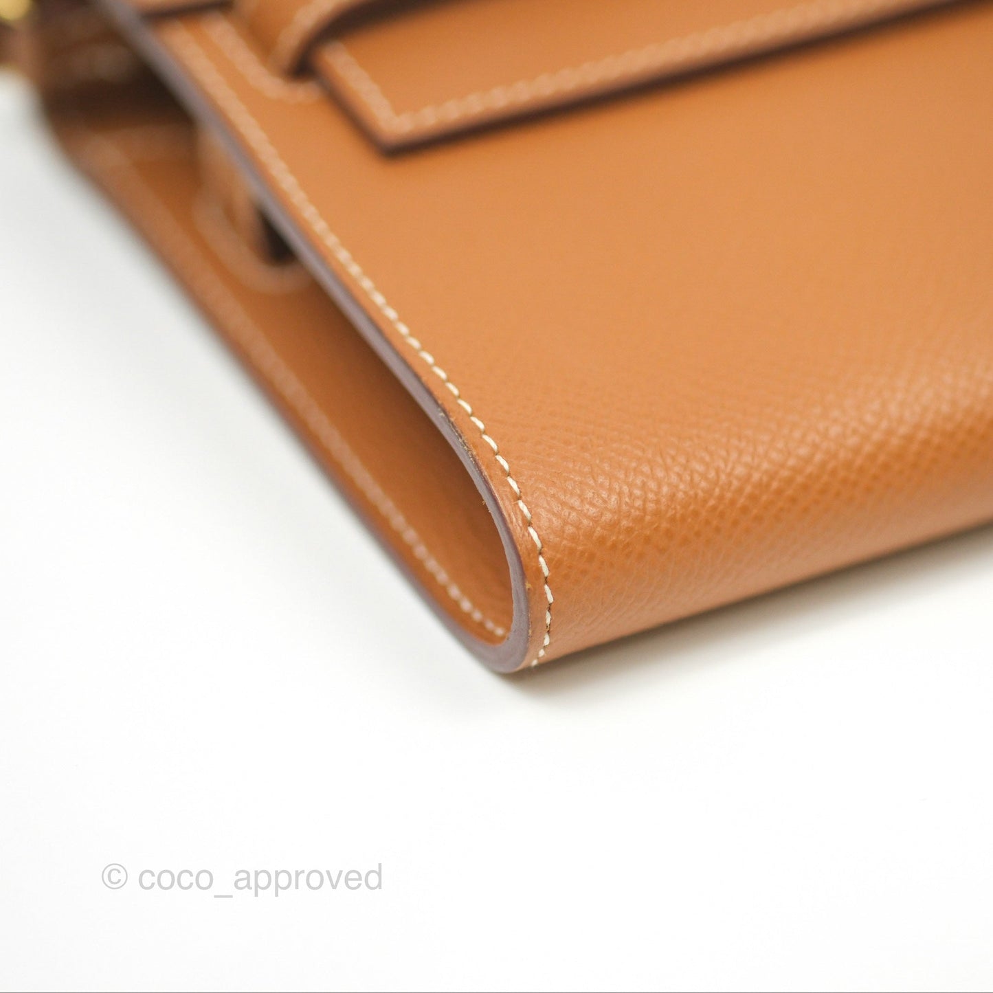Hermès Kelly To Go Wallet Gold Epsom Gold Hardware