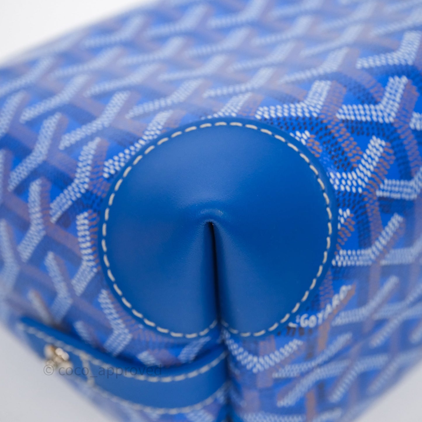 Goyard Bowling 25 Toiletry Bag Sky Blue