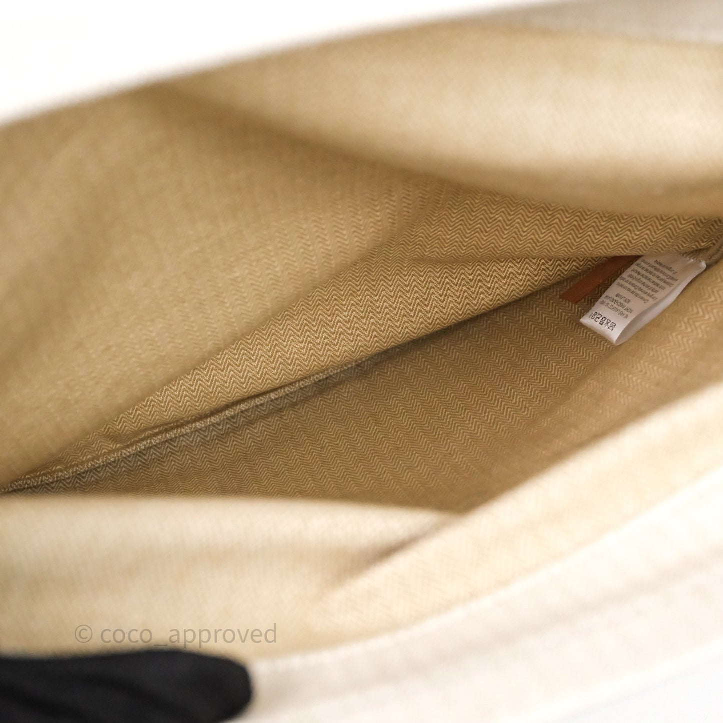 Hermès Aline Canvas Tote Bag