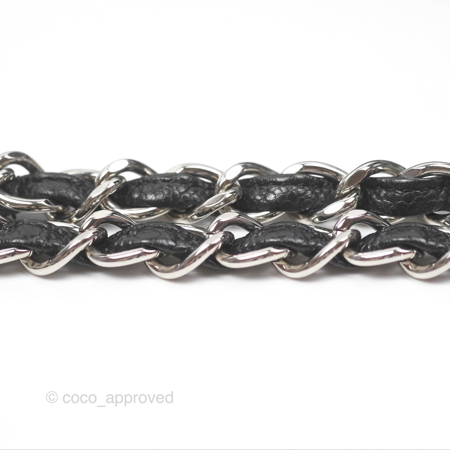 Chanel Jumbo Single Flap Black Caviar Silver Hardware⁣⁣
