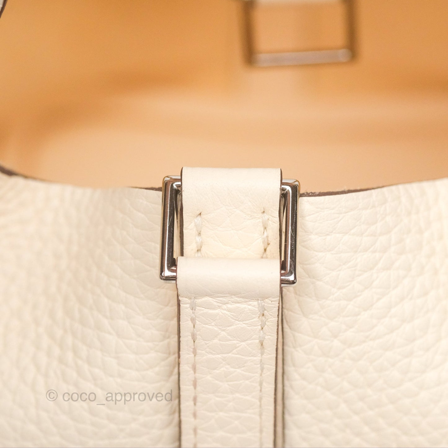 Hermès Picotin Lock 18 Nata I2 Clemence Palladium Hardware