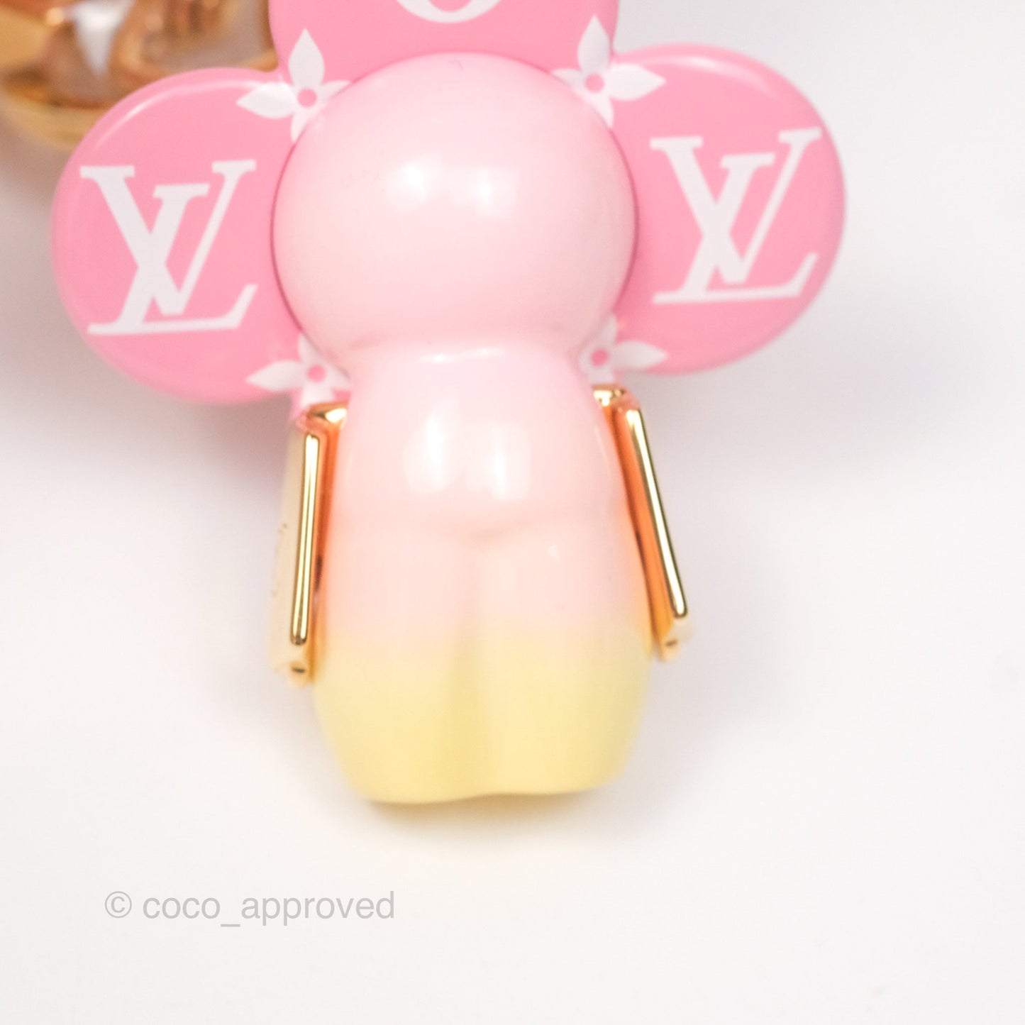 Louis Vuitton Vivienne Bag Charm Pink Monogram