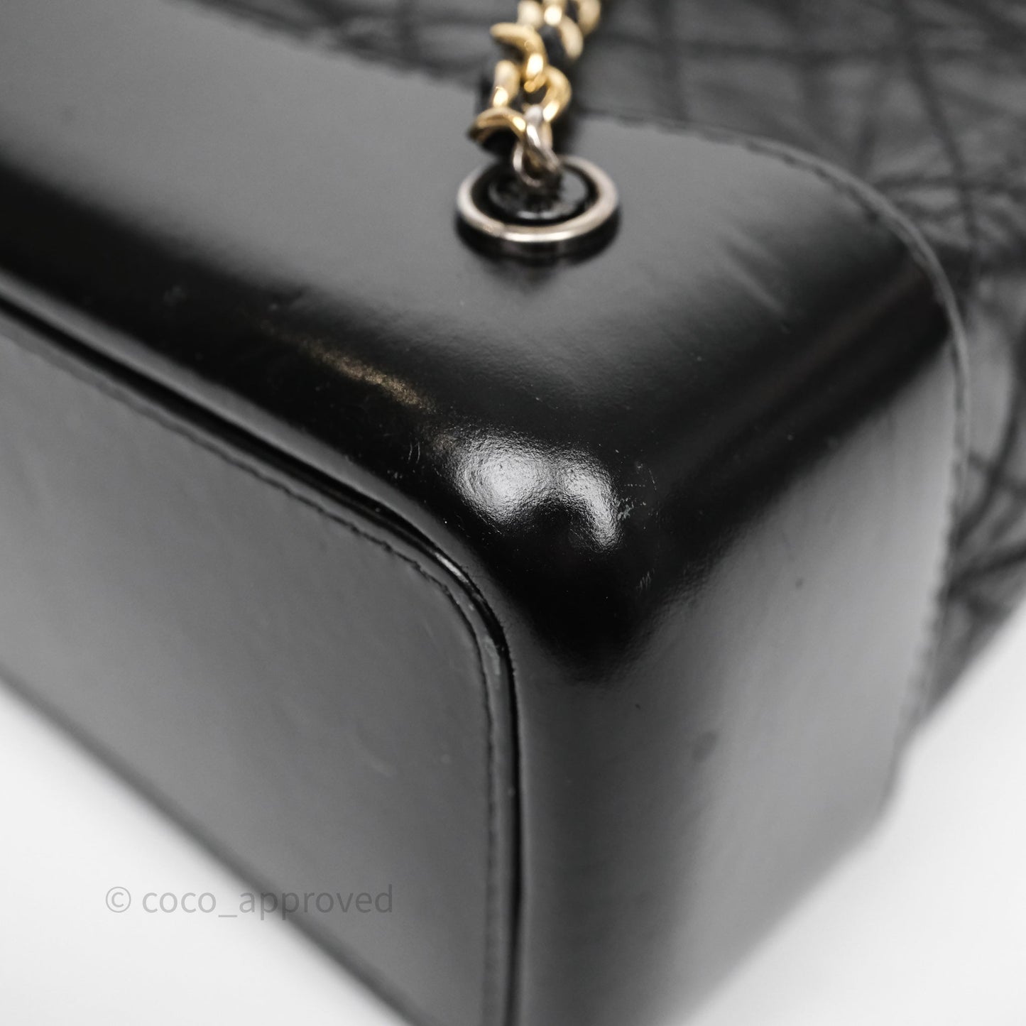Chanel Small Gabrielle Backpack Black Aged Calfskin